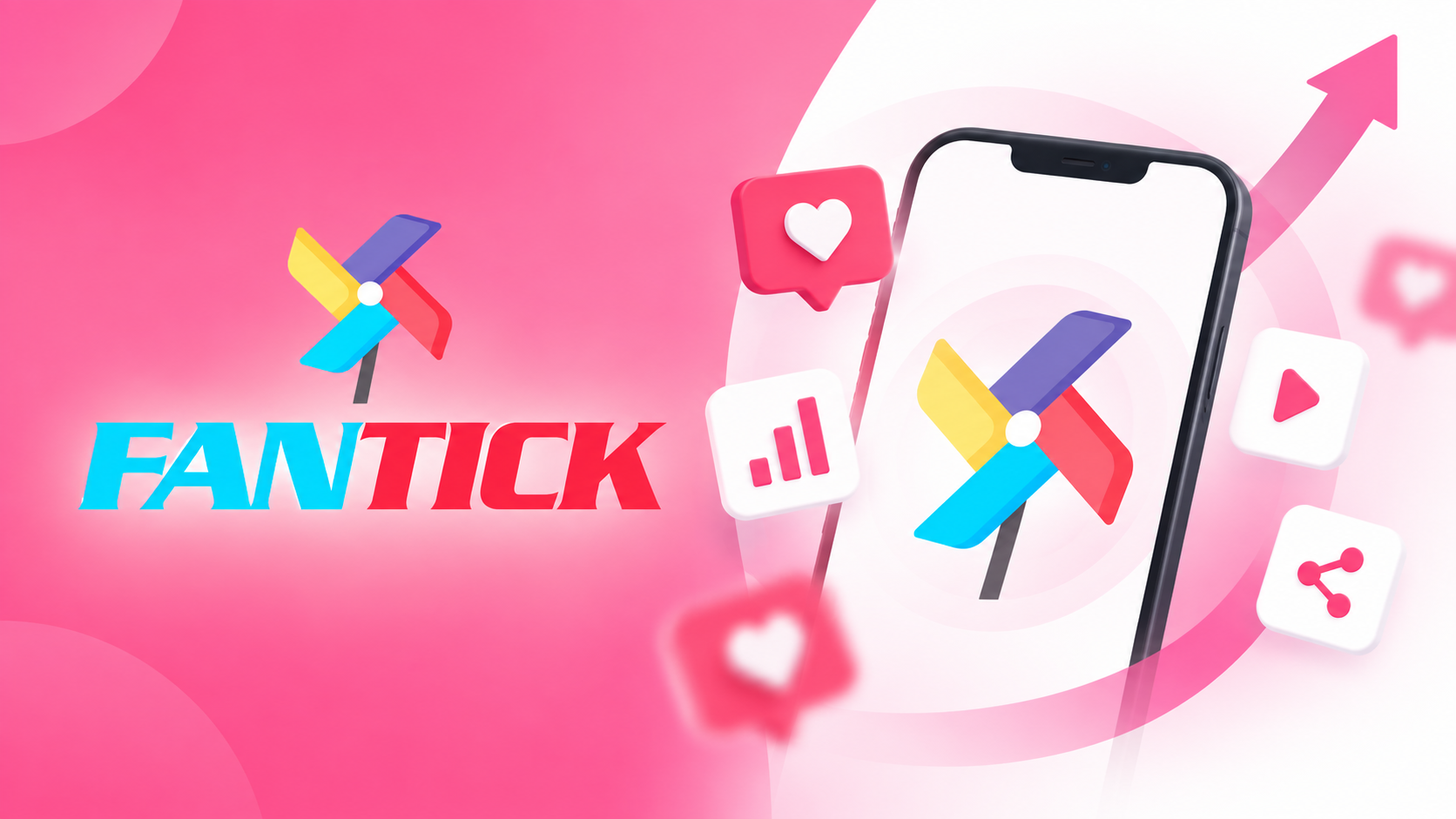 FanTick social media case visual