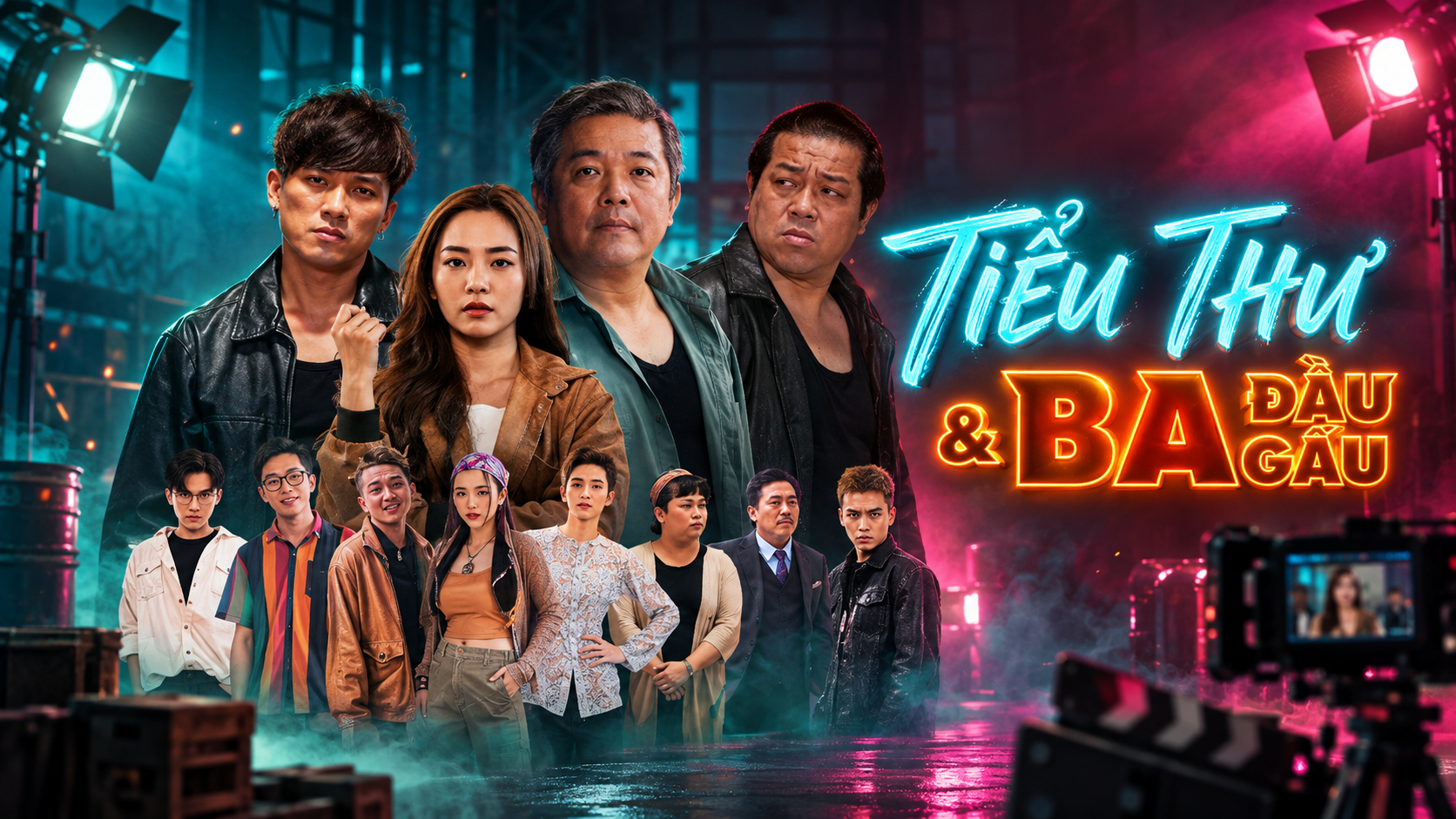 Tiểu Thư và Ba Đầu Gấu production case visual